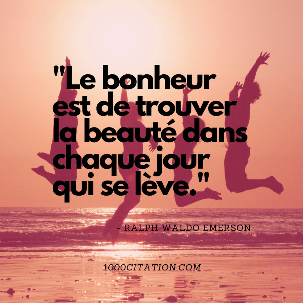 Citation Citations Bonheur