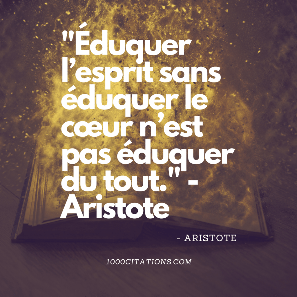 Citation Citations Connaissance