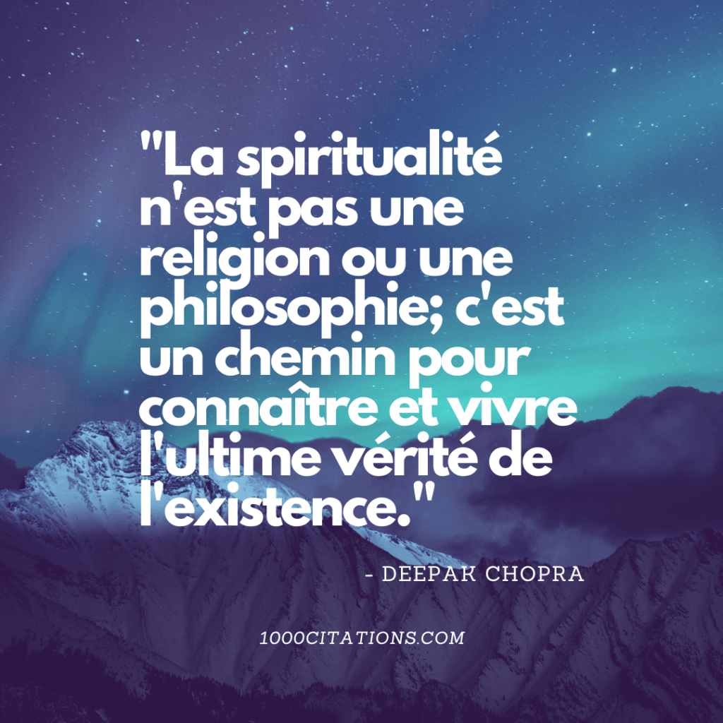 Citation Citations spiritualité