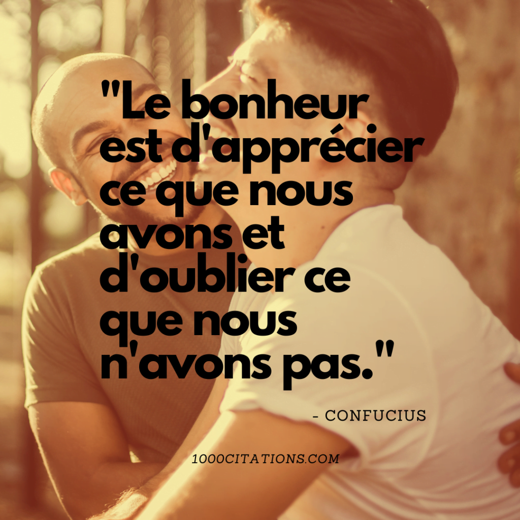 Citation Citations Bonheur