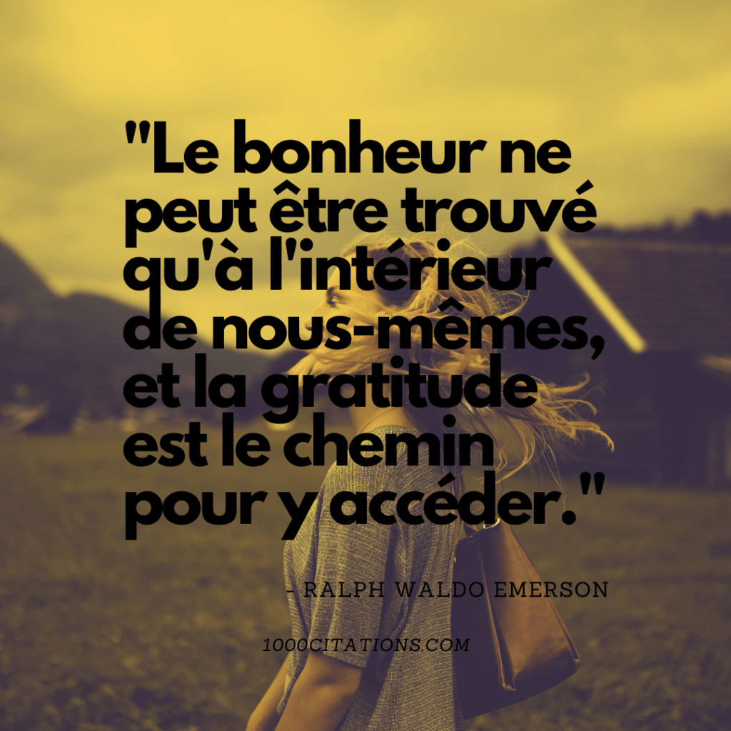 Citation Citations Bonheur