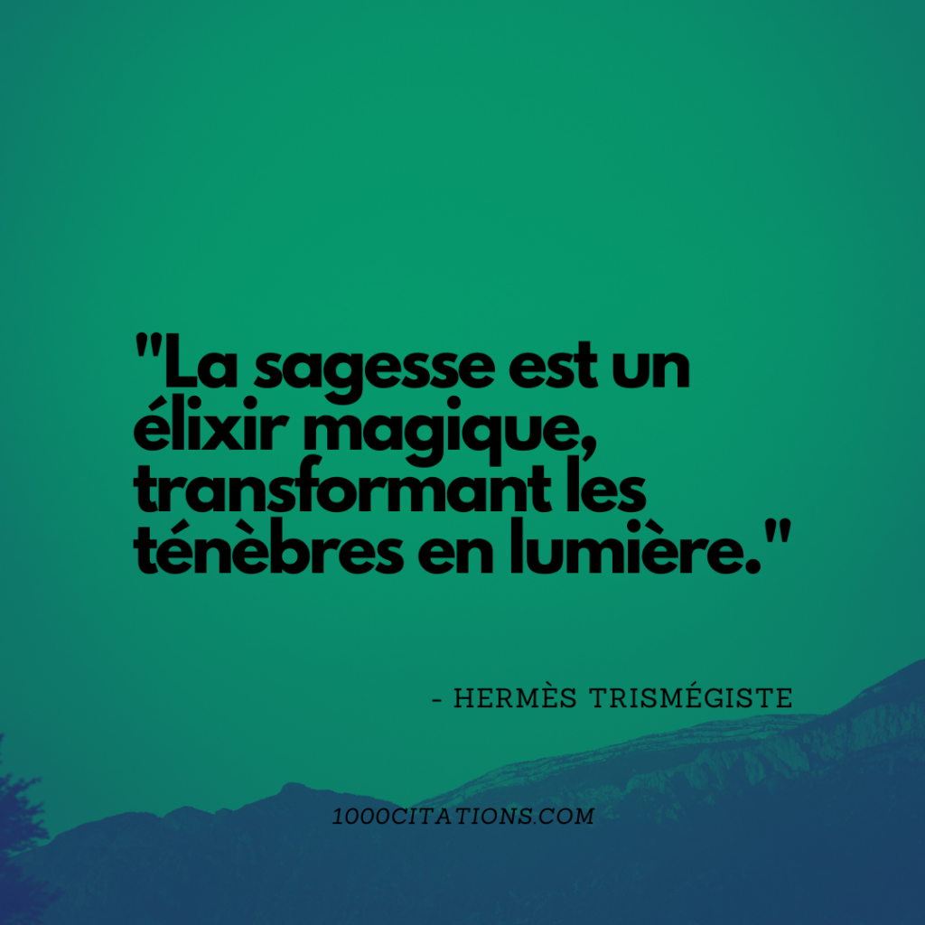 Citation citations sagesse