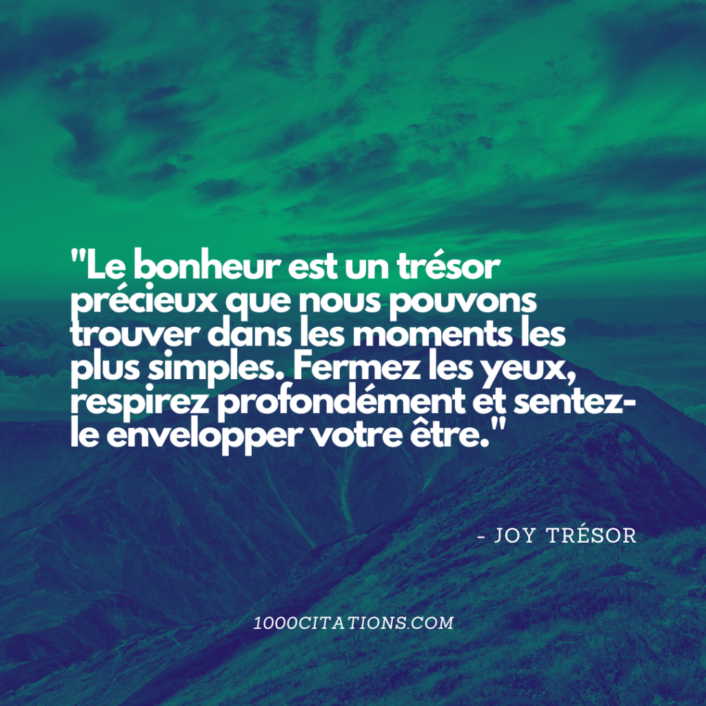 Citation Citations Bonheur