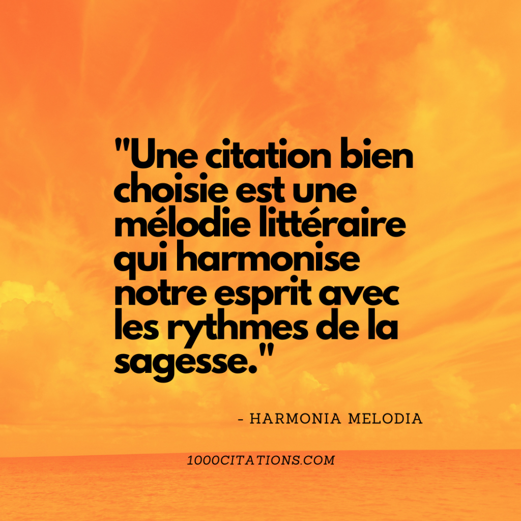 Citation Citations Inspirantes