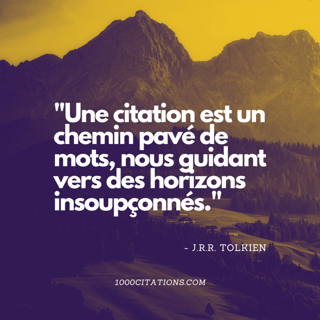 Citation Citations Inspirantes