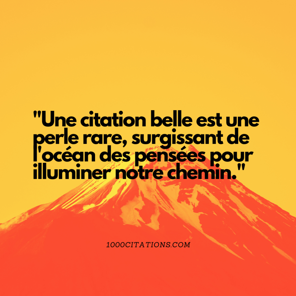 Citation Citations Inspirantes